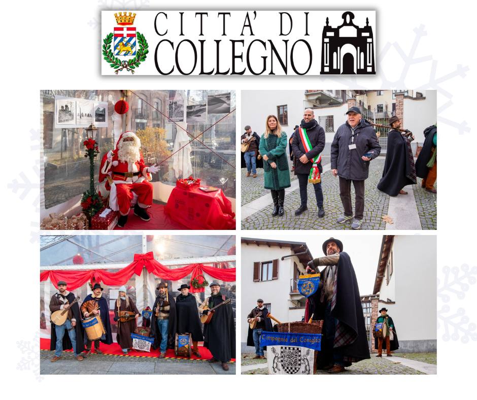 Natale a Collegno: debutto record tra luci, eventi e mercatini